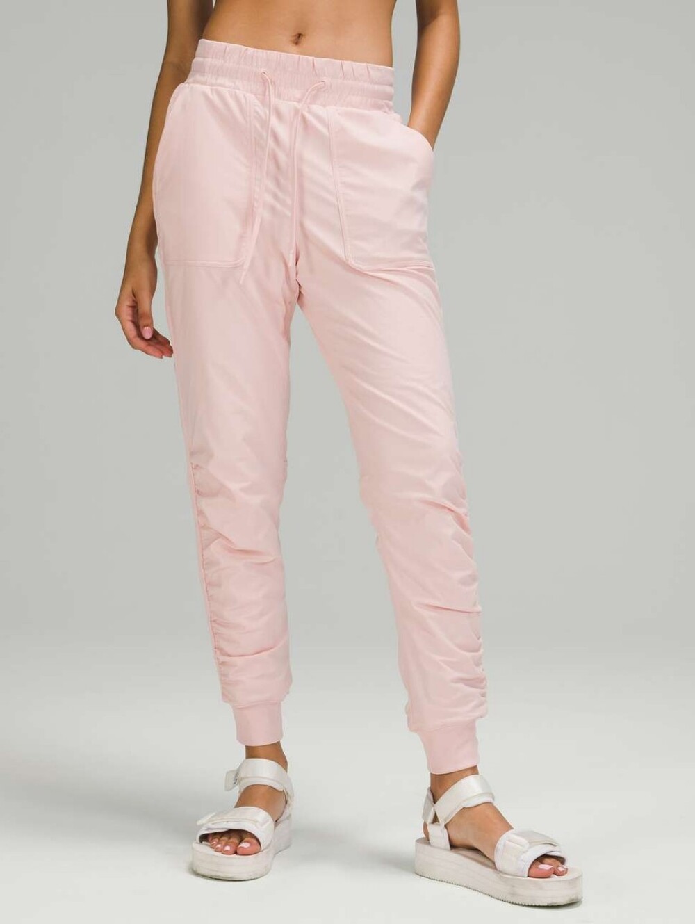 LULULEMON Beyond The Studio Joggers In Pink Mist 4.